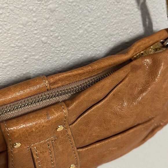 KOOBA Erin Brown Leather Convertible Bag - Picture 6 of 16